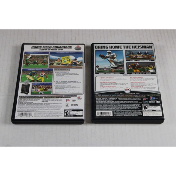 2 Games: NCAA Football 05 and 06 (Sony PlayStation 2, PS2) Authentic, complete - Picture 3 of 12